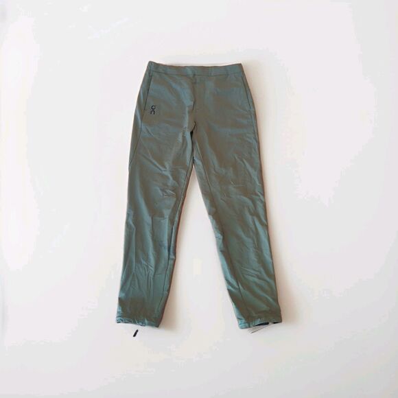 On Cloud On Running Active Pants Mens Large Olive Green Stretch Workout - Picture 1 of 10